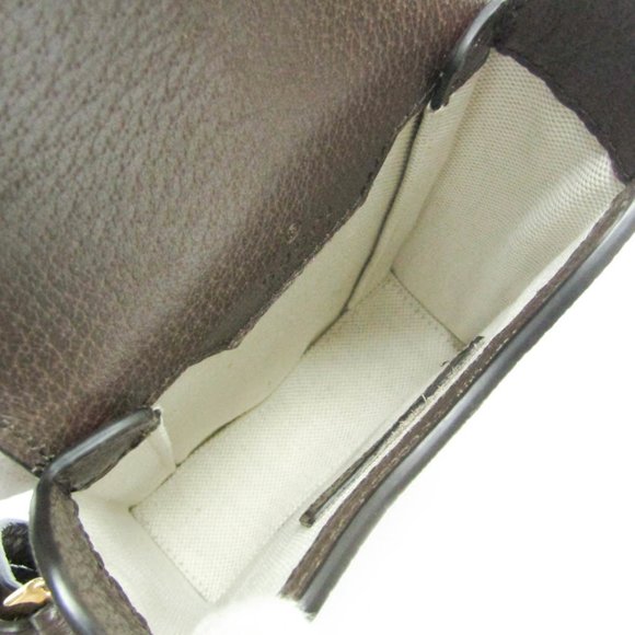 GUCCI GG Supreme Leather Shoulder Bag Beige/Brown/Green/Red - Picture 4 of 13